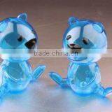 Promotion Gift Lovely Bear Shaped Plastic Coin Bank thumbnail-1