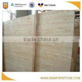 Cream Travertine Slab Yellow Travertine Marble thumbnail-5