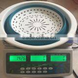 Hot Sale Oval Plastic TPR Folding Basket Collapsible Vegetable Colander thumbnail-4