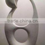 Art Deco Modern Abstract Love Stone Sculpture Statues thumbnail-1