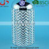 New Design Wave Patterned Decorative Ceramic Flower Vase Gold/copper/silver Plated thumbnail-6
