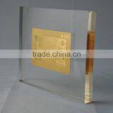 Transparent Polyresin Acrylic Medals Holder thumbnail-3