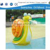 (HD-7102)Lovely Yellow Snail Water Park Parts thumbnail-1