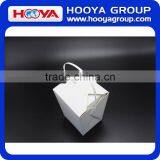 16oz /26oz /32oz Disposable White Paper Food Packing Box With Plastic Handle,waterproof and Oilproof thumbnail-5