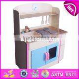 New Kids Play Educational Toys Wooden Baby Kitchen Set W10C275 thumbnail-5