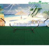 15FT Patio Garden KD Portable Adjustable Black Metal Hammock Stand thumbnail-2