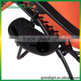 Patio Double Chair Folding Lounge With 2 Cup Holders thumbnail-5