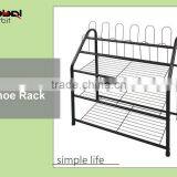 Home Furniture Storage Rack for Shoe, Easy to Assembled Metal Shoe Rack thumbnail-3