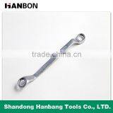 Mirror Polished Metric Double Offset Ring Wrench,Ring Spanner thumbnail-1