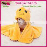 Wholesale Animal Shape Baby Bathrobe With Hood Baby Blankets thumbnail-1