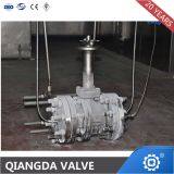 High Temperature Metal Seat Trunnion Mounted Cryogenic Ball Valve thumbnail-3