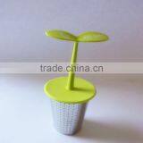 2015 Popular Nontoxic Heat Resisting Silicone Tea Infuser, Tea Strainer, Stainless Steel Tea Infuser thumbnail-1