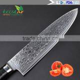 8" Inches Damascus Kitchen Knives Damascus Knife High Quality VG10 Japanese Steel Chef Knife Micarta Handle thumbnail-3