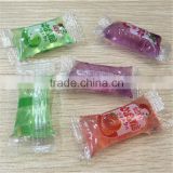 2016 NEW item 24g Delicious Pudding 5pcs/bag Jelly Fruit Flavors