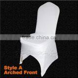 100 PCS Universal White Stretch Polyester Spande Wedding Party Chair Covers for Weddings Banquet Hotel Decoration Decor thumbnail-2