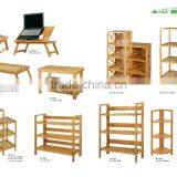 Modern 5 Tiers Bamboo Display Shelf/rack thumbnail-6