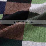 100% Fine Wool Men's Knitwear Cardigan With Check Pattern thumbnail-6