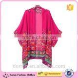 Women Floral Printed Cardigan Kimono thumbnail-1