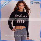Long Sleeve Women Sweatshirt For Women Cropped Sweatshirts Short Sweatshirt thumbnail-1