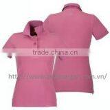 WOMEN POLO T SHIRT, SHORT SLEEVE , 100% POLYESTER thumbnail-4