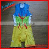 Top Quality Dye Sublimation Printing Plus Size Tri Wetsuit Lycra Triathlon Suit Men thumbnail-1