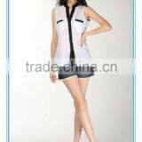 2016 Wholesale Ladies Plain White Girls Fancy Top thumbnail-2