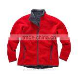OEM Cheap High Quality Soft Warm Men Winter Blank Polar Fleece Jacket thumbnail-1