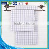 Wholesale Custom Plaid Design Hotel Towel Set thumbnail-2