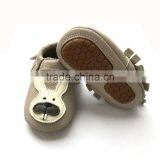 Wholesale Shoes Baby Moccasins Rubber Sole Rubber Baby Shoes for Summer Baby Shoes thumbnail-3