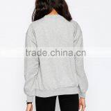 High Quality o Neck Long Sleeve Woolen Sweater Designs for Ladies thumbnail-3