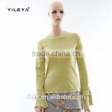 Latest Fashion Blouse Design Lady Long Sleeve Comfortable Blouse & Top thumbnail-1