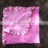 Wholesale Baby Minky Blanket Knitting Baby Minky Blanket Baby Cotton Blanket Minky Dot Baby Blankets Baby Muslin Blanket Swaddle thumbnail-5