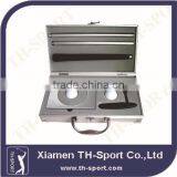 Aluminum Silver Case Golf Putter Set thumbnail-1