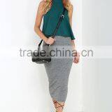 New Summer High Quality Sleeveless Plain Style Fashion Blouses From Garment Factories in China thumbnail-3