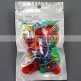 50 PCSMixed Color Corchet Sewing Knitting Ring/Stitch Closed Maker thumbnail-2