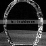 Wholesale Blank Crystal Iceberg Award /trophy For Souvenirs Office Decoration JKC-0117