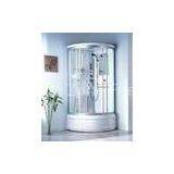 4mm Grey / Green Curved Bathroom Shower Tempered Glass , Fine Polished Edge With CCC , CE thumbnail-1