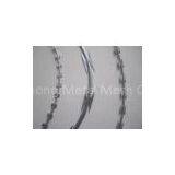 Stainless Steel Concertina Razor Barbed Wire , Welded Wire Fabric For Frontier