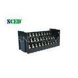 300V 15A 10*3P Barrier Terminal Block With Triple Levels , Pitch 7.62mm