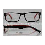 Grey / Black Square Acetate Optical Spectacles Frames For Men In Fashion