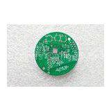 Green 1 OZ Round HASL PCB Print Circuit Board Fabrication , 0.3mm / 0.5mm Pad