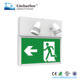 Running Man LED Emergency Exit Sign Combo Light