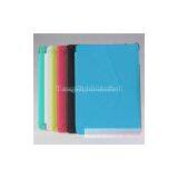 Five Fold Transparent Frosted Leather Case for Ipad Air thumbnail-3