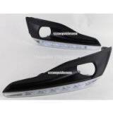 Citroen C4L C4 L DRL LED Daytime Running Lights Car Headlight Parts Fog Lamp Cover thumbnail-3