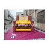Double Stitching PVC Tarpaulin 0.6mm Inflatable Sports Games For Parks