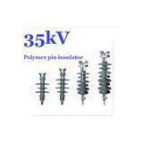 Flexible Polymer Pin Insulator 33kV High Anti - Acid Pollution Performance