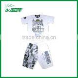 Printed & Embroidery t Shirt & Pants Set thumbnail-1