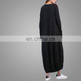 High Quality Muslim Kebaya 2017 Dubai Abaya Cotton Material Women Every Long Dress thumbnail-4