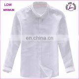 Latest Shirt Desing for Men White Shirt Fabric Plain Dress Shirt thumbnail-1