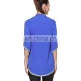 2015 Fashion Sexy One Pieces Jess Mixed Lace Deep V Midi Club Party Dress Cobalt Blue High Low Top With Lace Detailing thumbnail-3